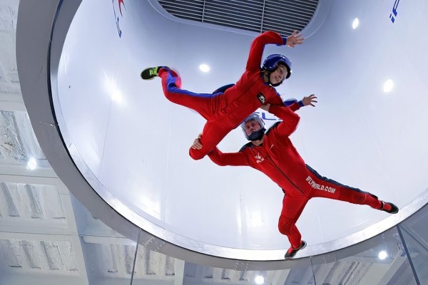 Indoor Skydiving Plummets In Price for Father's Day