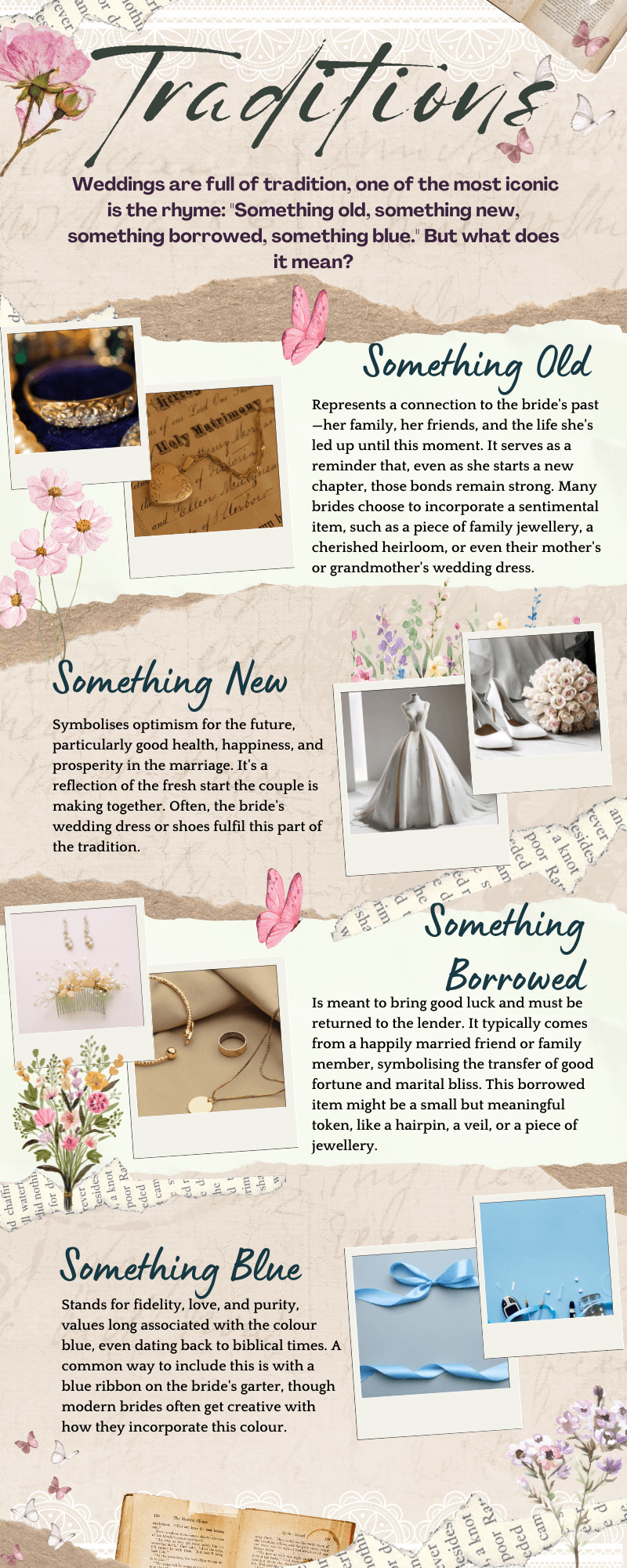 Celebrating Love, Wedding Traditions Infographic