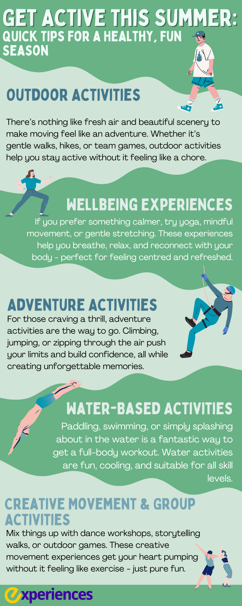 Get Moving This Summer with Feel-Good, Fun-Filled Experiences