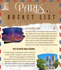 The Ultimate Paris Bucket List