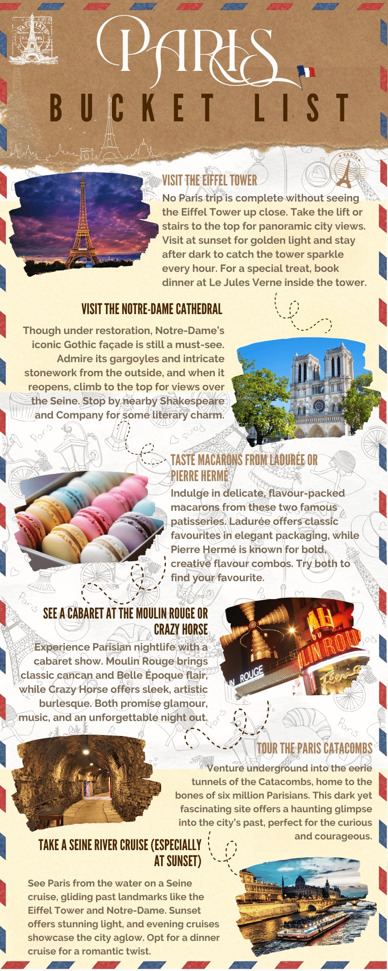 The Ultimate Paris Bucket List
