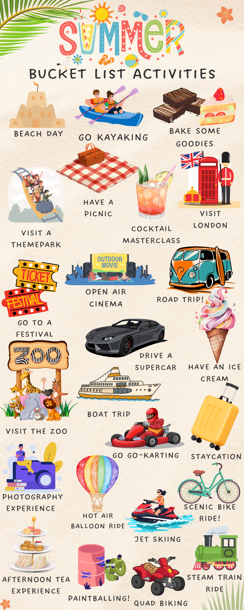 The Ultimate UK Summer Bucket List