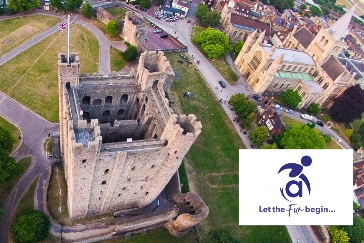 1 Hour Castle Accessible Flight Experience - Kent