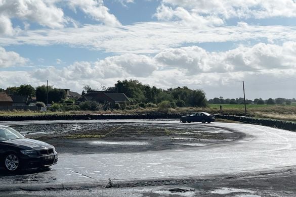 1 Hour Skid Pan Session for One - York