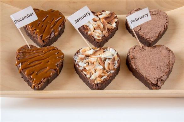 12 Month Brownie Heart Subscription