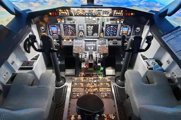 120 Min Jet Airline Flight Simulator