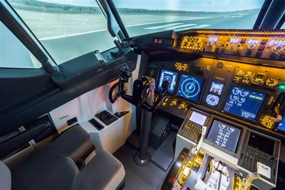 120 Min Jet Airline Flight Simulator