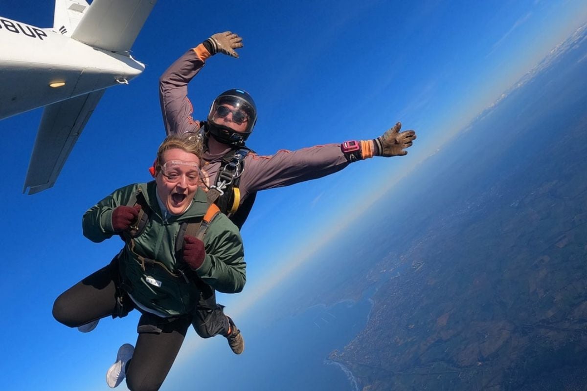 14,000ft Skydive in Durham
