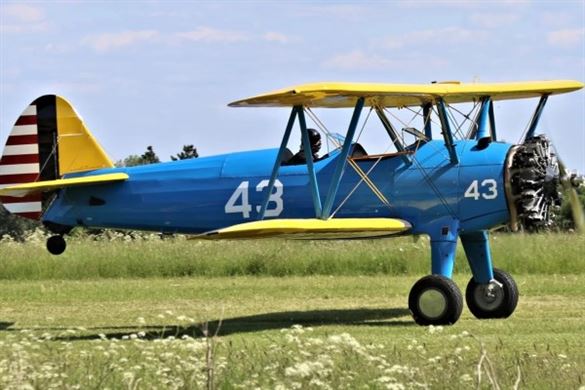 15 Minute Boeing Stearman Experience in Dorset