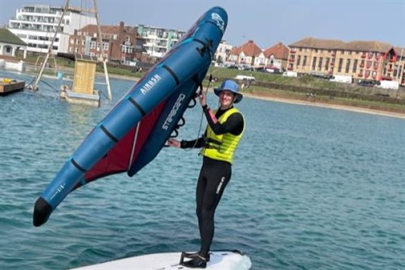 Wing Surfing Taster Lesson in Brighton