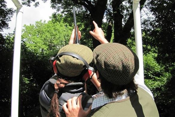 25 Clays and Airguns Combo for Two - Hertford