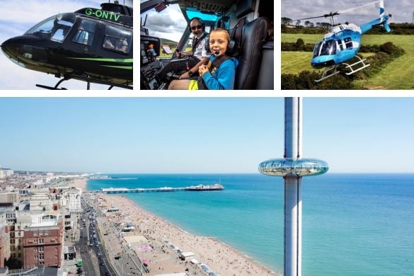 30 Minute Extended Brighton City Helicopter Tour for Two