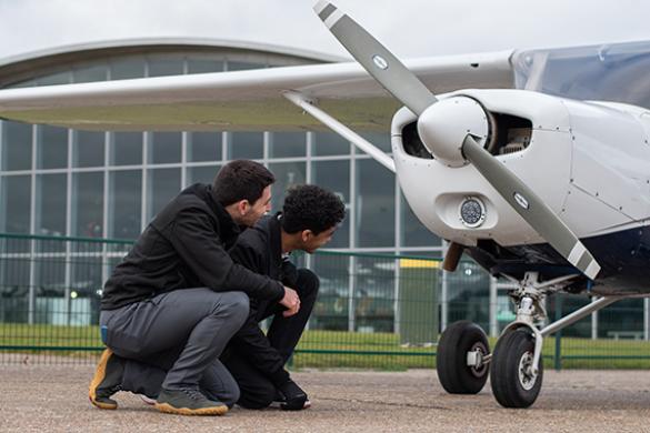 30 Minute Flying Lesson and Free Entry To IWM Duxford