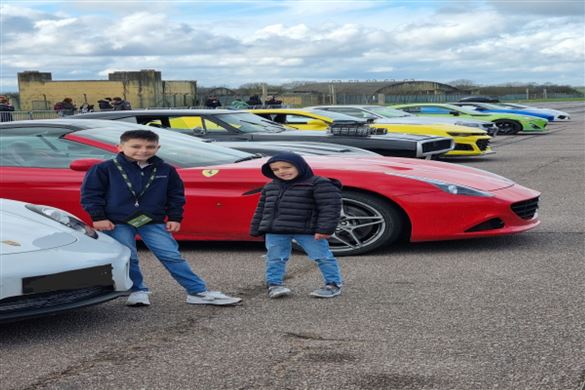 30 Minute Kids Driving Lesson Plus 3 Mile Supercar Drive