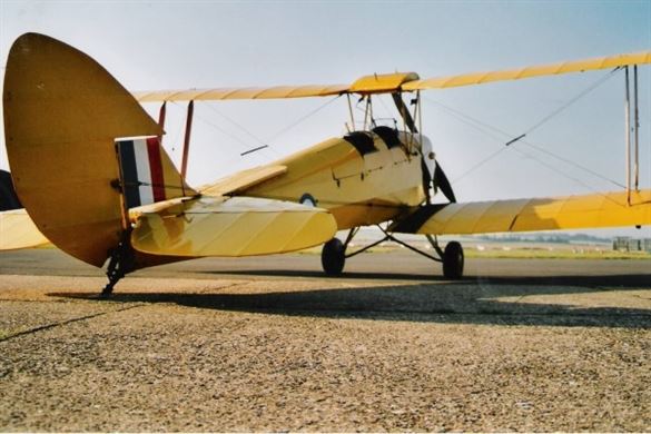30 Minute Tiger Moth Flight and IWM Duxford Entrance