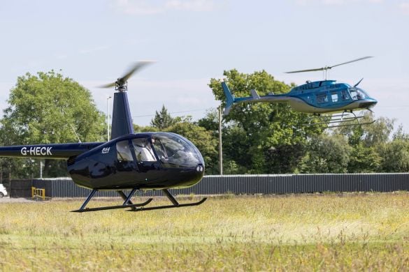 4 Seater 30 Minute Helicopter Lesson - Leeds