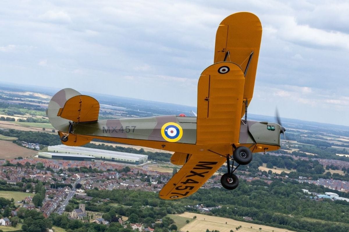 40 Minute Biplane Explorer Flight South Yorkshire