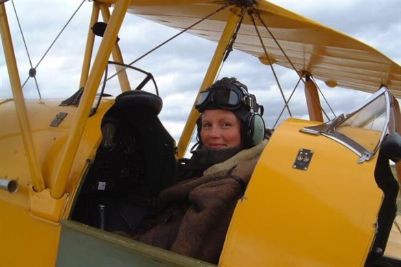 40 Minute Tiger Moth Flight and IWM Duxford Entrance