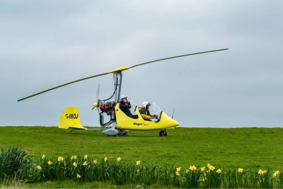 45 Minute Gyrocopter Flight in Cornwall