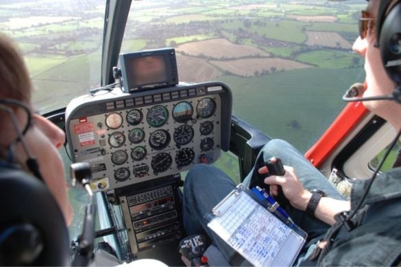 45 Minute R44 Helicopter Lesson - Gloucestershire