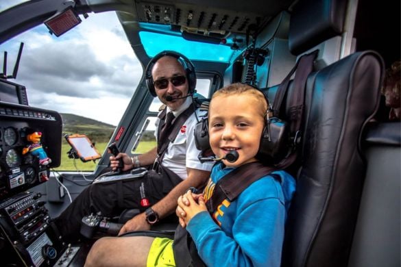 6 Mile Heli Buzz Over Lancashire - Lancashire