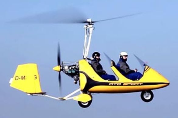 60 Minute Closed-Cockpit Gyrocopter Flight - Perth Airport