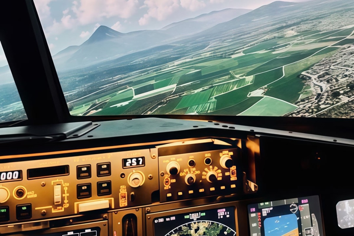 60 Minute Commercial Flight Simulator Session - Gloucestershire