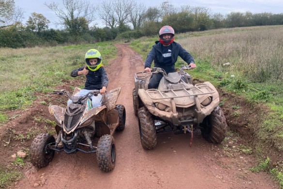 60 Minute Junior Quad Biking Safari in Exeter
