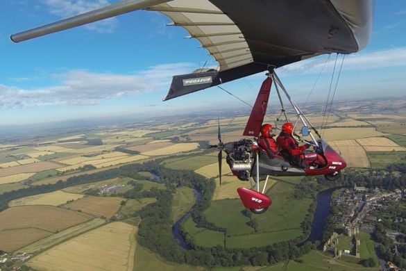 60 Minute Flex-Wing Microlight Flight - Northumbria