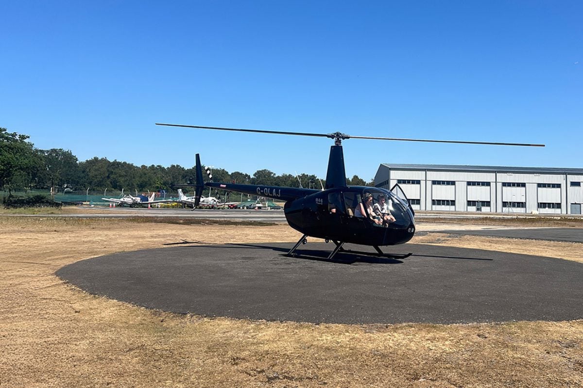 Private 60 Minute Helicopter Tour for Three from Bournemouth