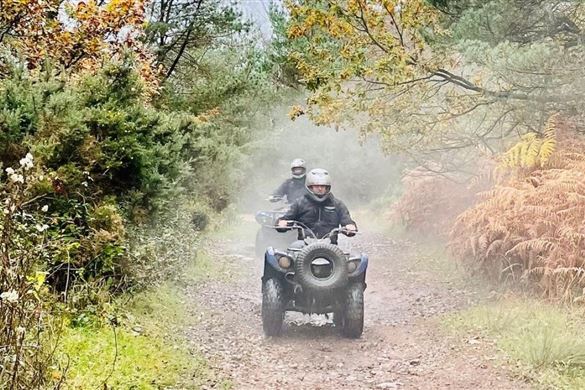 60 Minute Woodland Quad Safari - Exeter