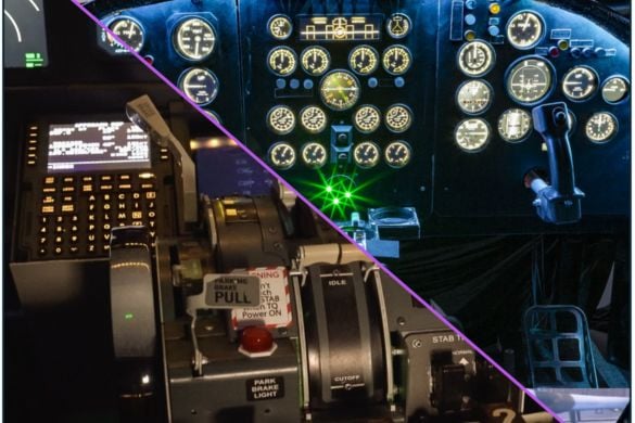 737 and Vulcan Simulator Duo Experience (2 x 120 min) - Stockport