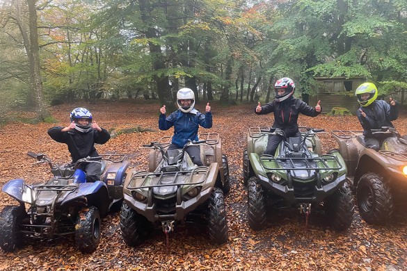 75 Minute Junior Quad Biking Safari in Exeter