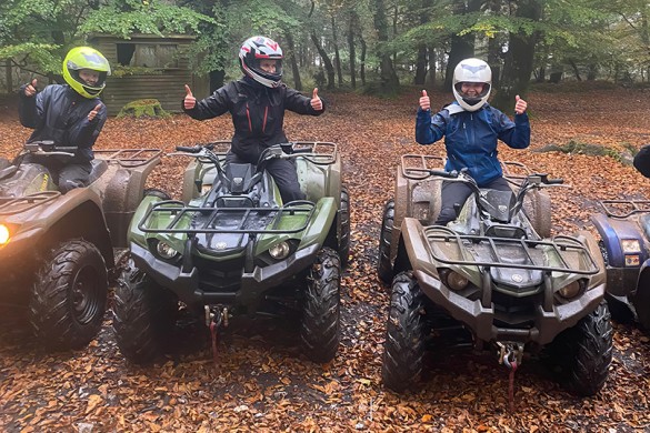 75 Minute Junior Quad Biking Safari in Exeter