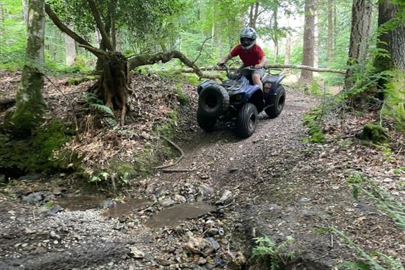 75 Minute Woodland Quad Safari - South Devon