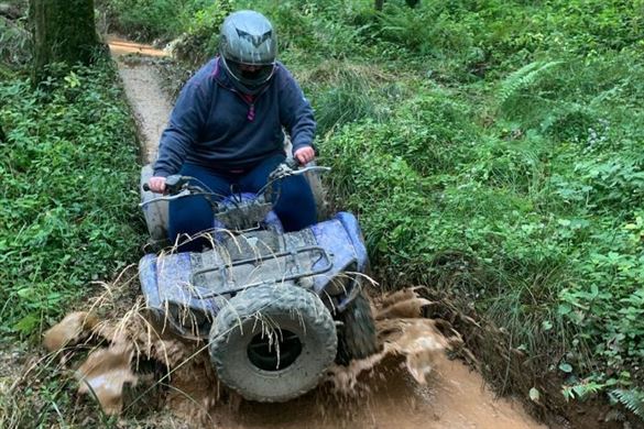 75 Minute Woodland Quad Safari - South Devon