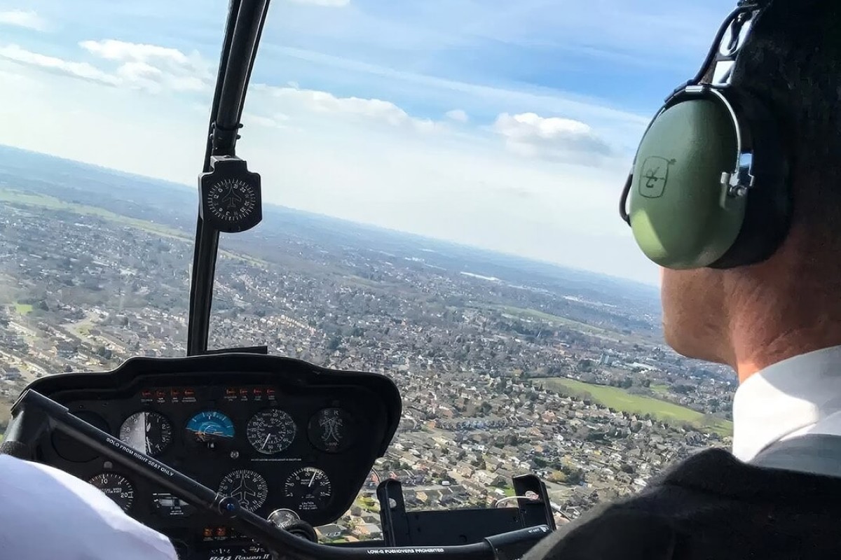 8-10 Minute Leicester Helicopter Thrill Seeker Flight