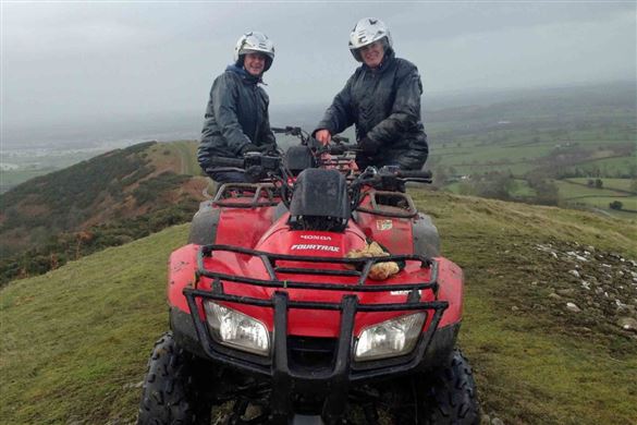 90 Minute Quad Trek - Mid Wales