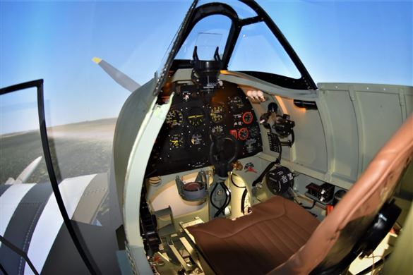 90 Minute Spitfire Simulator plus Training