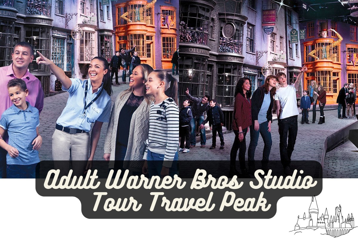 Adult Warner Bros Studio Tour Travel Peak