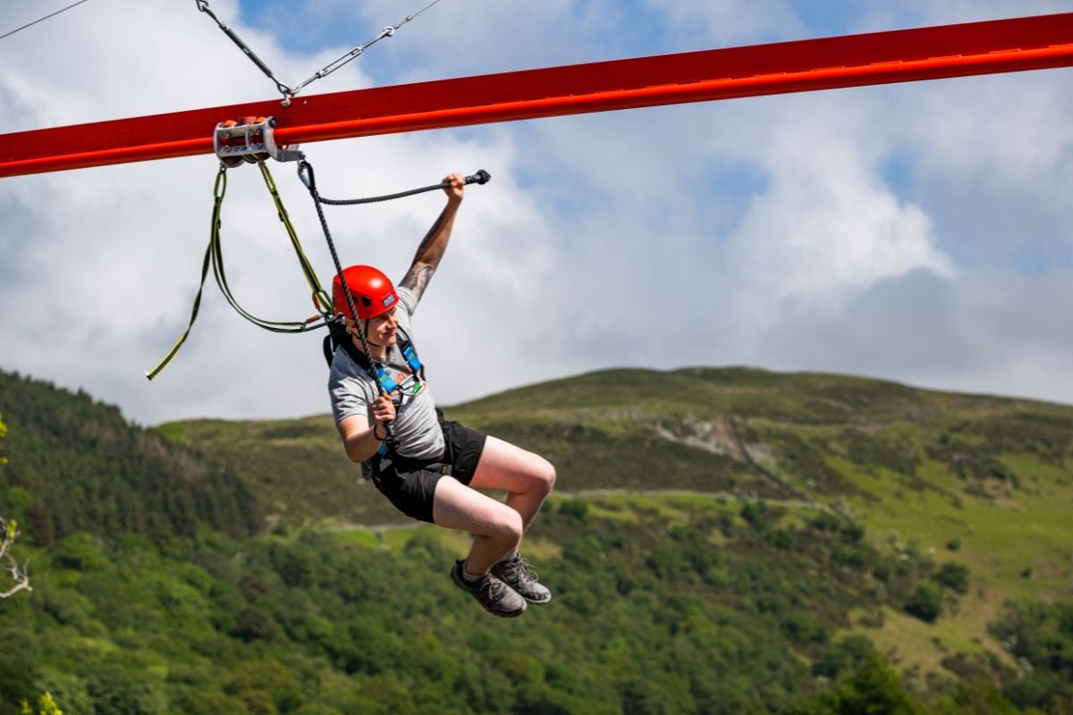 Aero Explorer for Two at Zip World Penrhyn Quarry