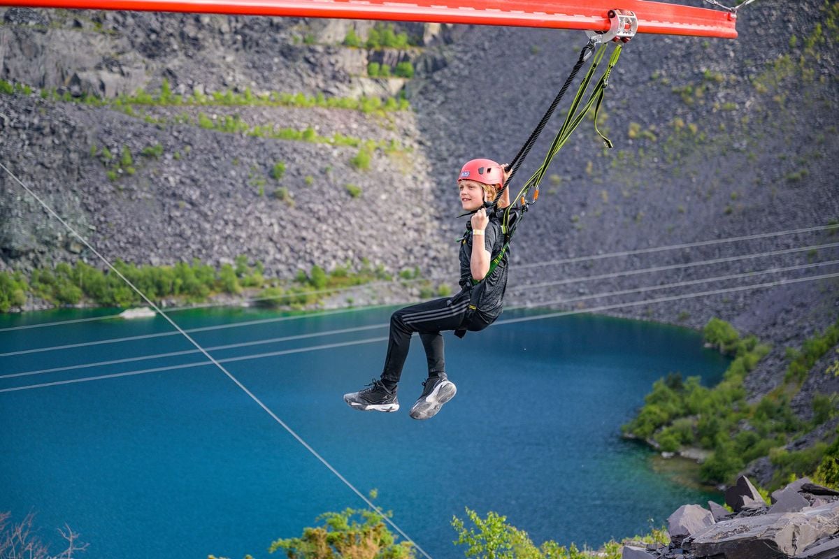 Zip World Aero Explorer Zip Coaster