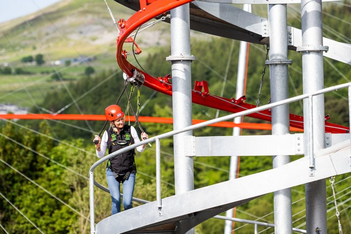 Zip World Aero Explorer Zip Coaster