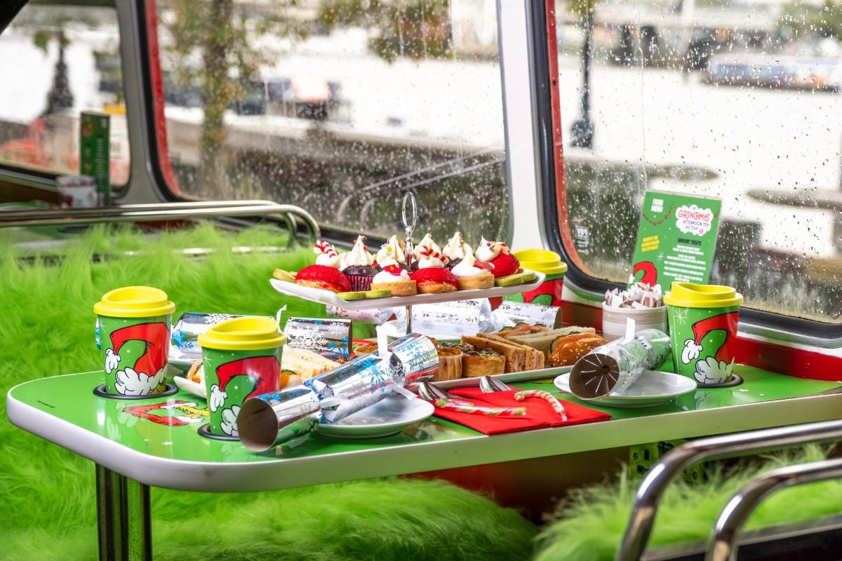 Grinchmas Afternoon Tea London Bus Tour (Adult Ticket)