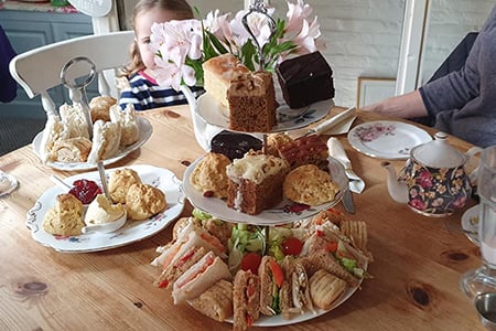 Afternoon Tea for Two in Melton Mowbray