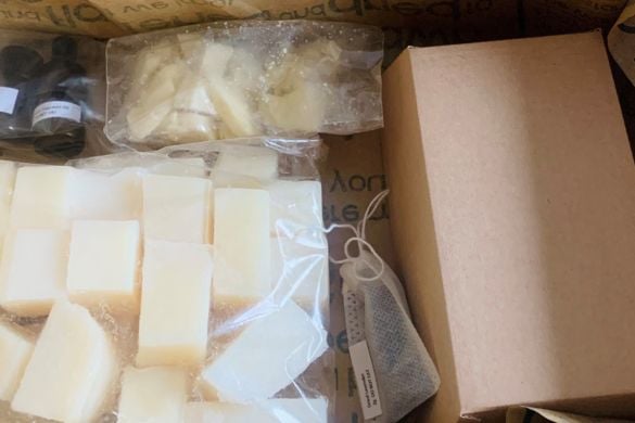 At Home Lavender Soap Making Kit