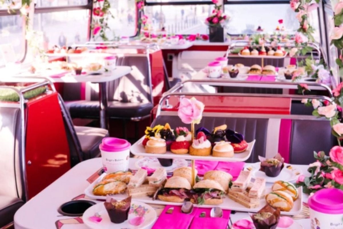 Brigit's Afternoon Tea Bus For Two In London