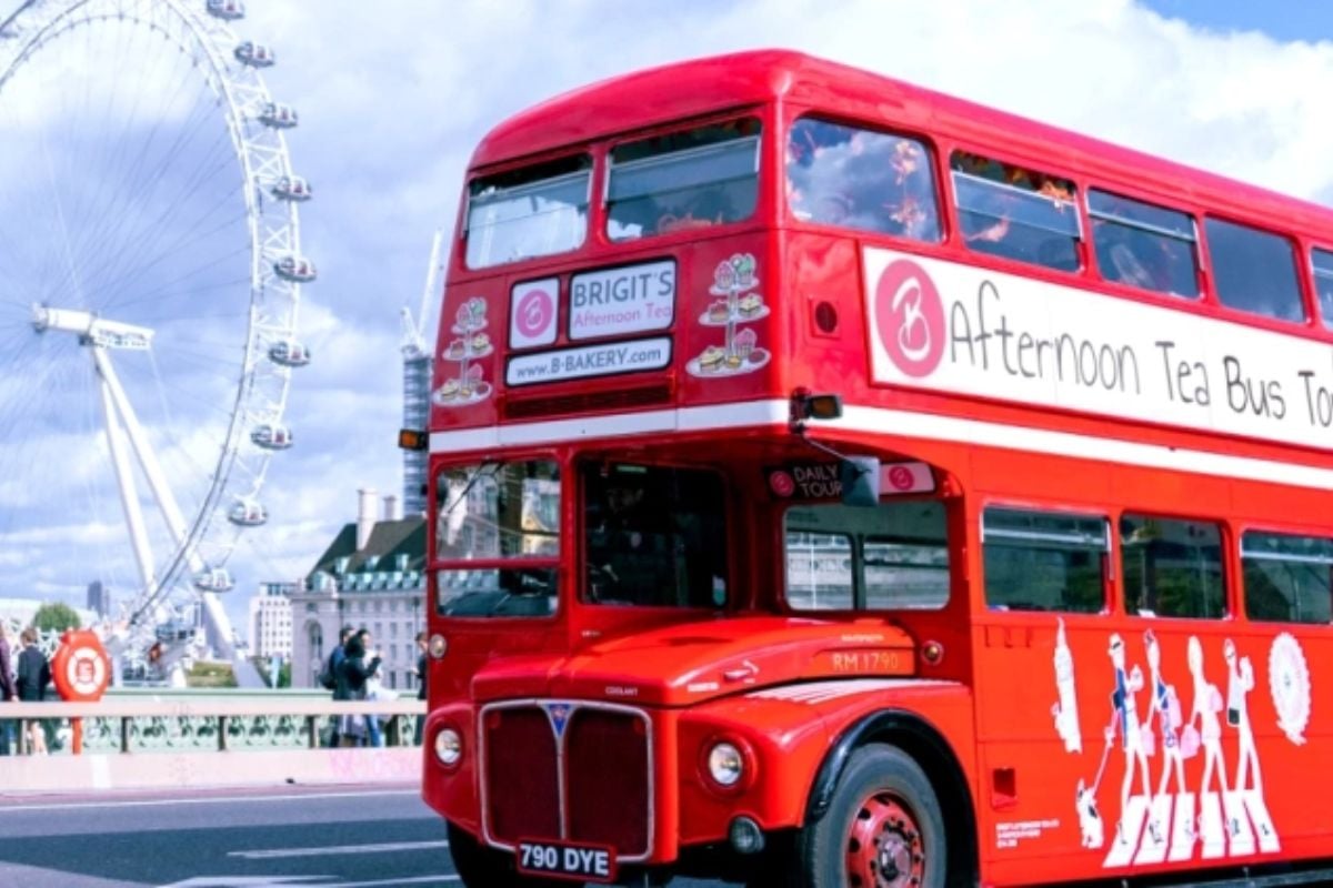 Brigit's Afternoon Tea Bus For Two In London