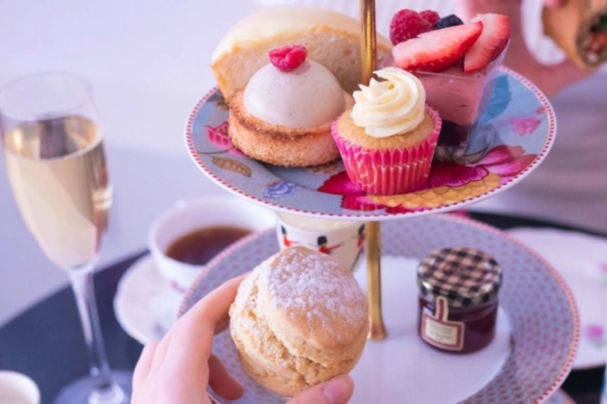 B-Bakery Covent Garden Champagne Afternoon Tea