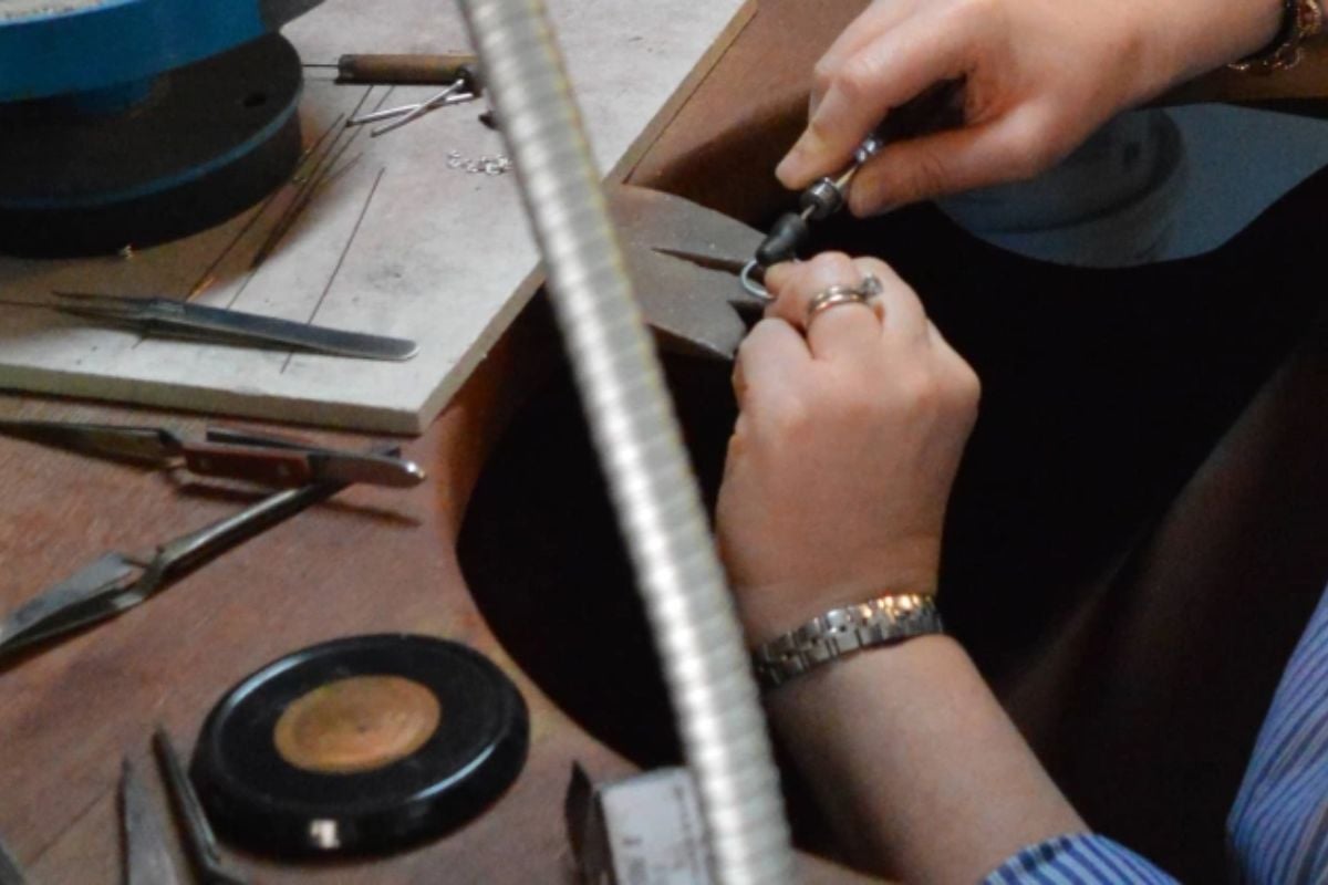 Beginners Ring Stacking Jewellery Class in Cambridgeshire